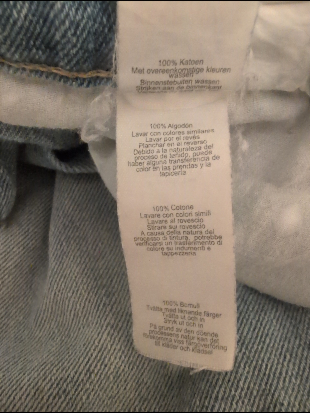 Vintage Man boohooMan Zippers Button Fly Unique Jeans Denim 32x30 - Picture 11 of 14